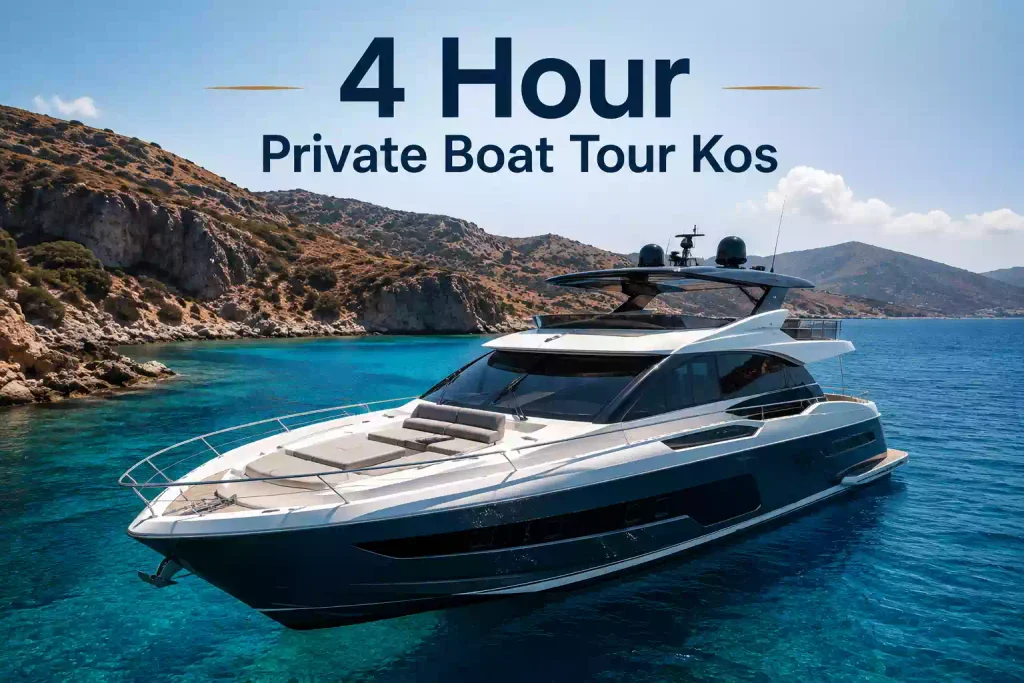 4 Hour Private Boat Tour Kos