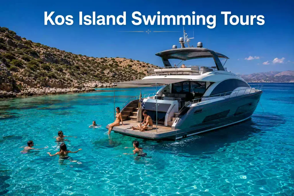 Kos Island Swimming Tours – Private Boat Swimming Tours in Kos